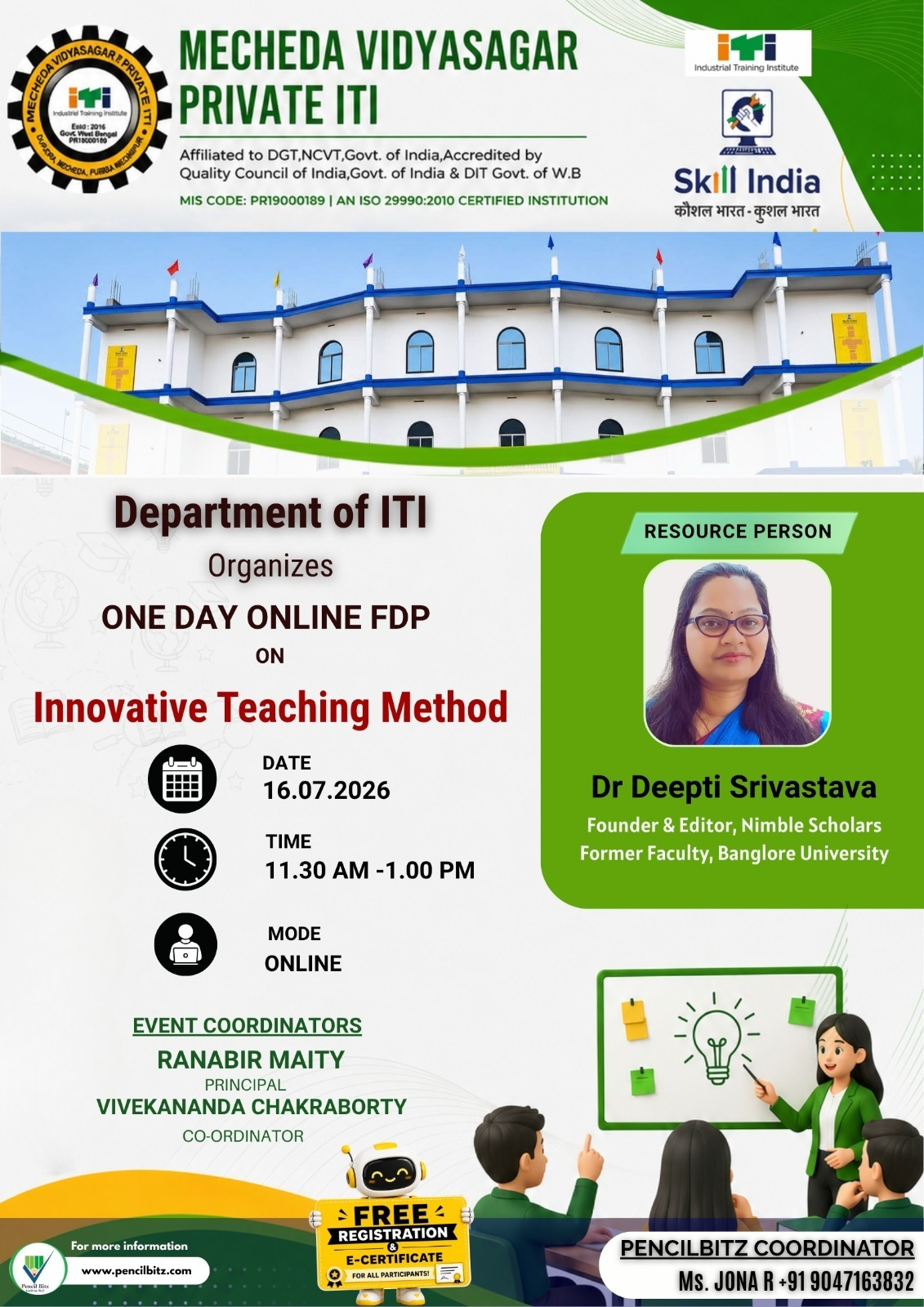 Mecheda Vidyasagar Private ITI